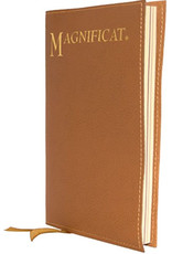 Magnificat Tan Leatherette Cover for Large Print Magnificat