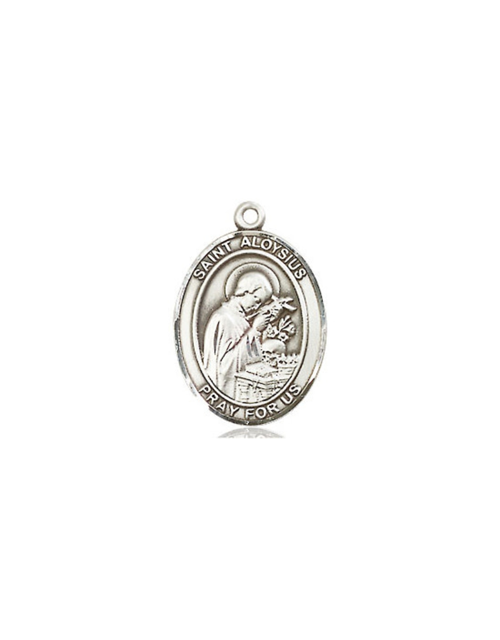 St. Aloysius Medal, Sterling Silver