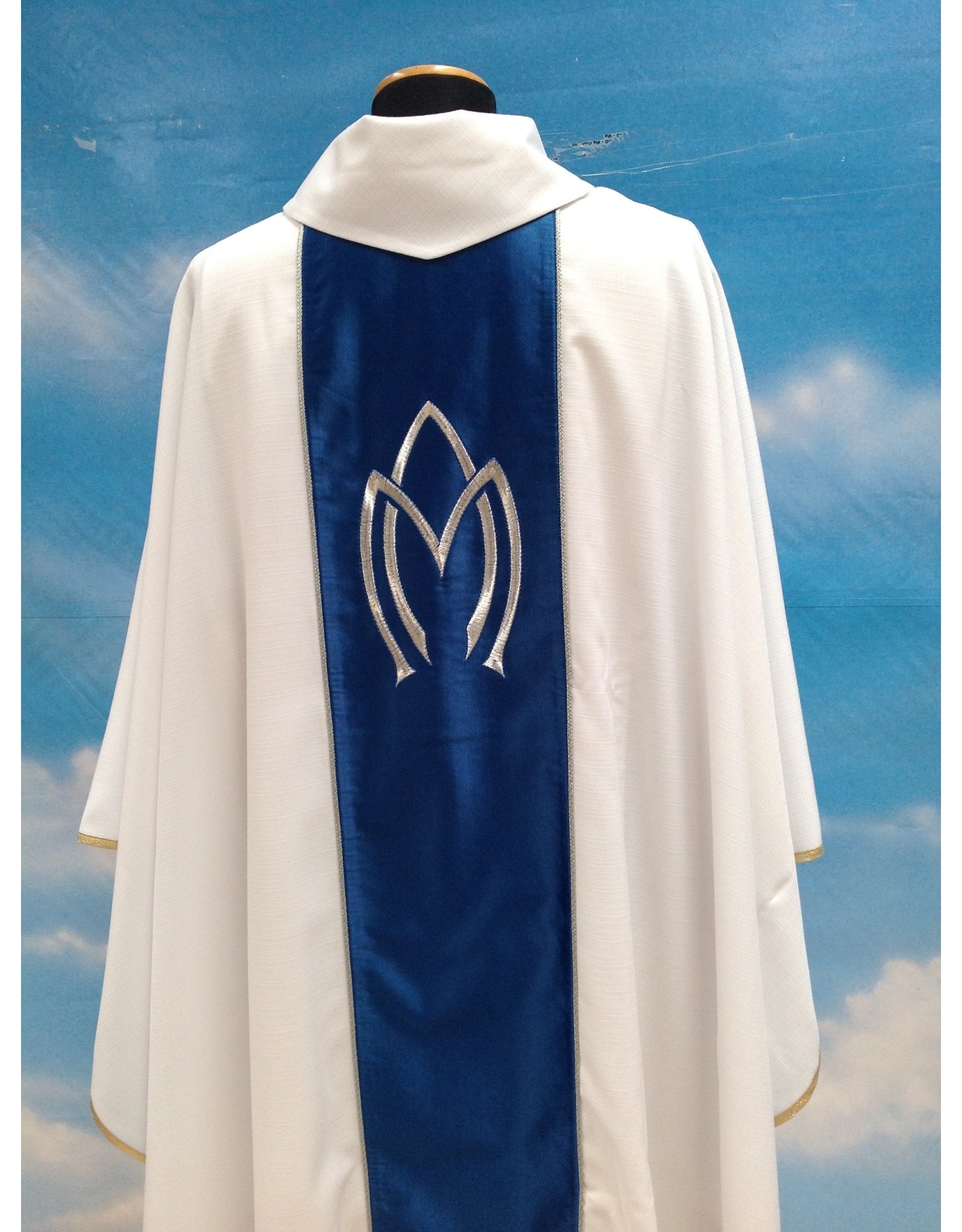 Solivari Marian Chasuble - Our Lady of Fatima