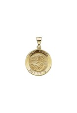 Stuller Medal - St. Michael, 14K Yellow Gold