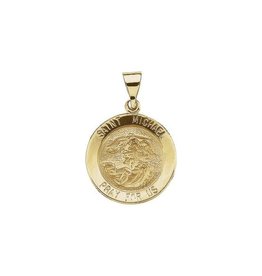 Medal - St. Michael, 14K Yellow Gold