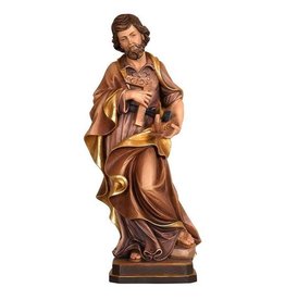 Statue - St. Joseph the Worker, Wood-Carved,