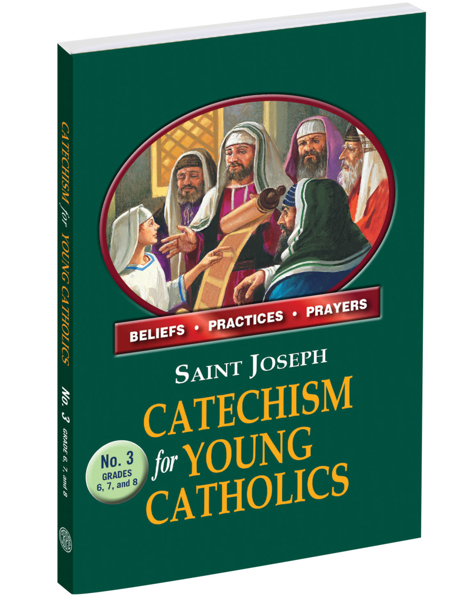 Catholic Book Publishing St. Joseph Catechism For Young Catholics No. 3 (Grades 6, 7, 8)