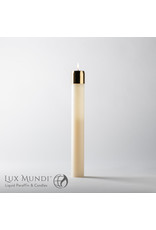Lux Mundi Refillable Oil Altar Candle 7/8"x9"