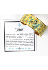 My Saint My Hero Bracelet - Magnificat Sacred Icon Cuff