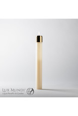 Lux Mundi Refillable Oil Altar Candle 1-1/2"x9"