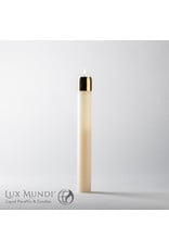 Lux Mundi Refillable Oil Altar Candle 1-15/16"x16"