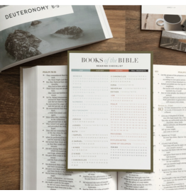 The Daily Grace Co. Books of the Bible Reading Checklist