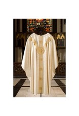 Arte Grosse Chasuble - Deerdamask Collection - White/Gold