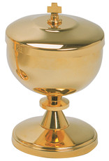 Koleys Ciborium, Gold Plated, 4-3/4"