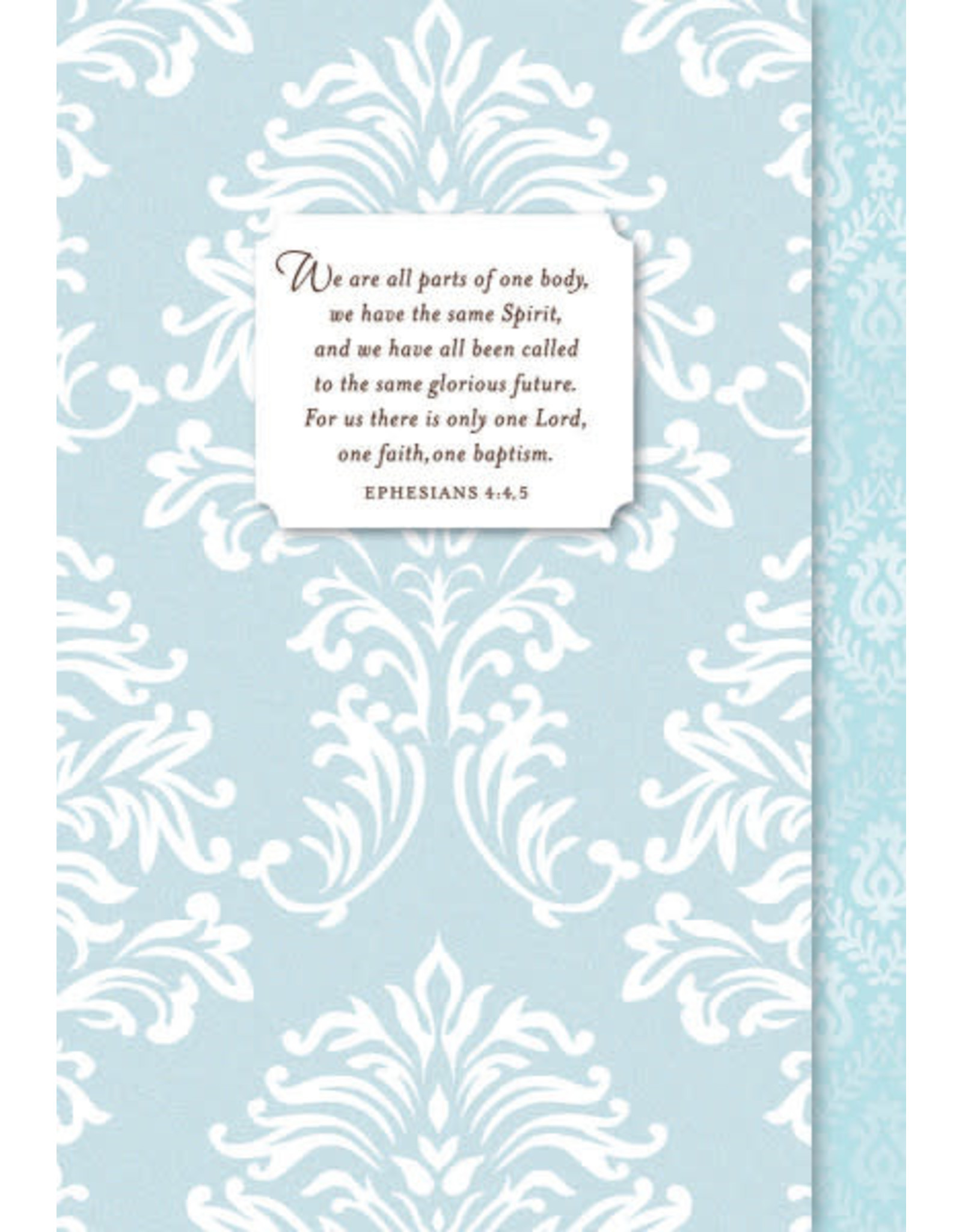 Christian Celebrations Baptism Card (Adult) - One Body