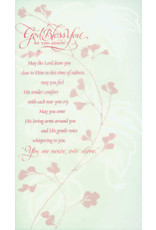 Prayers & Blessings Sympathy Card - God Bless You as You Grieve
