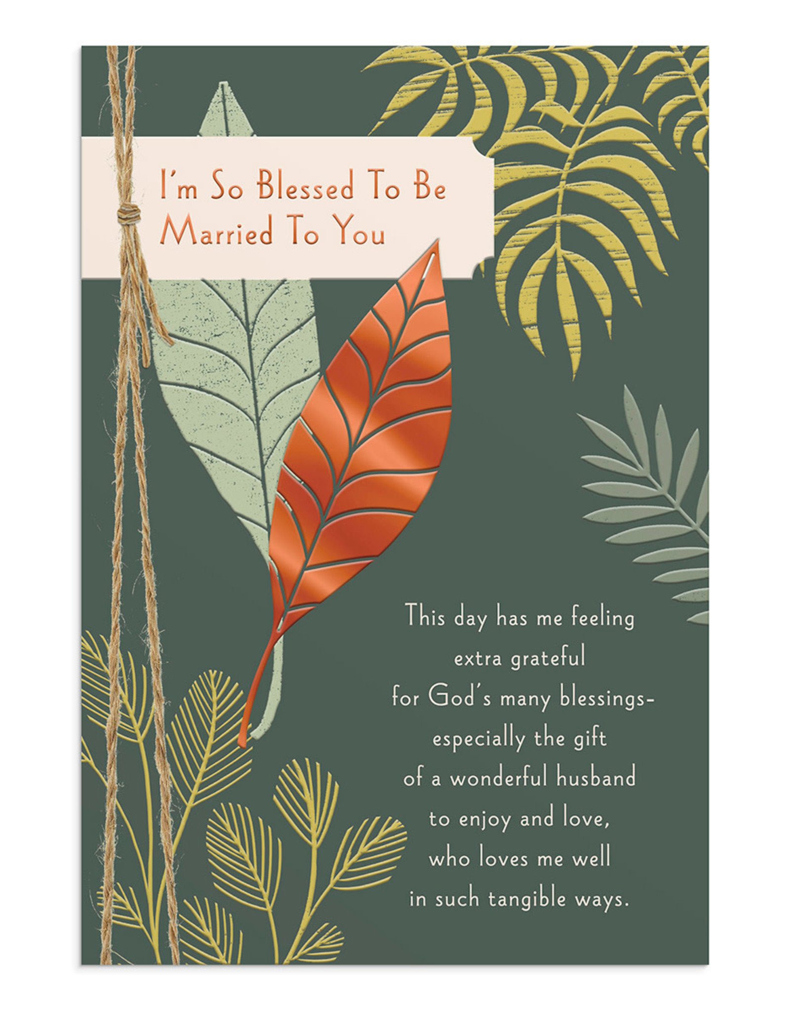 Dayspring Anniversary Card - Spouse - So Blessed