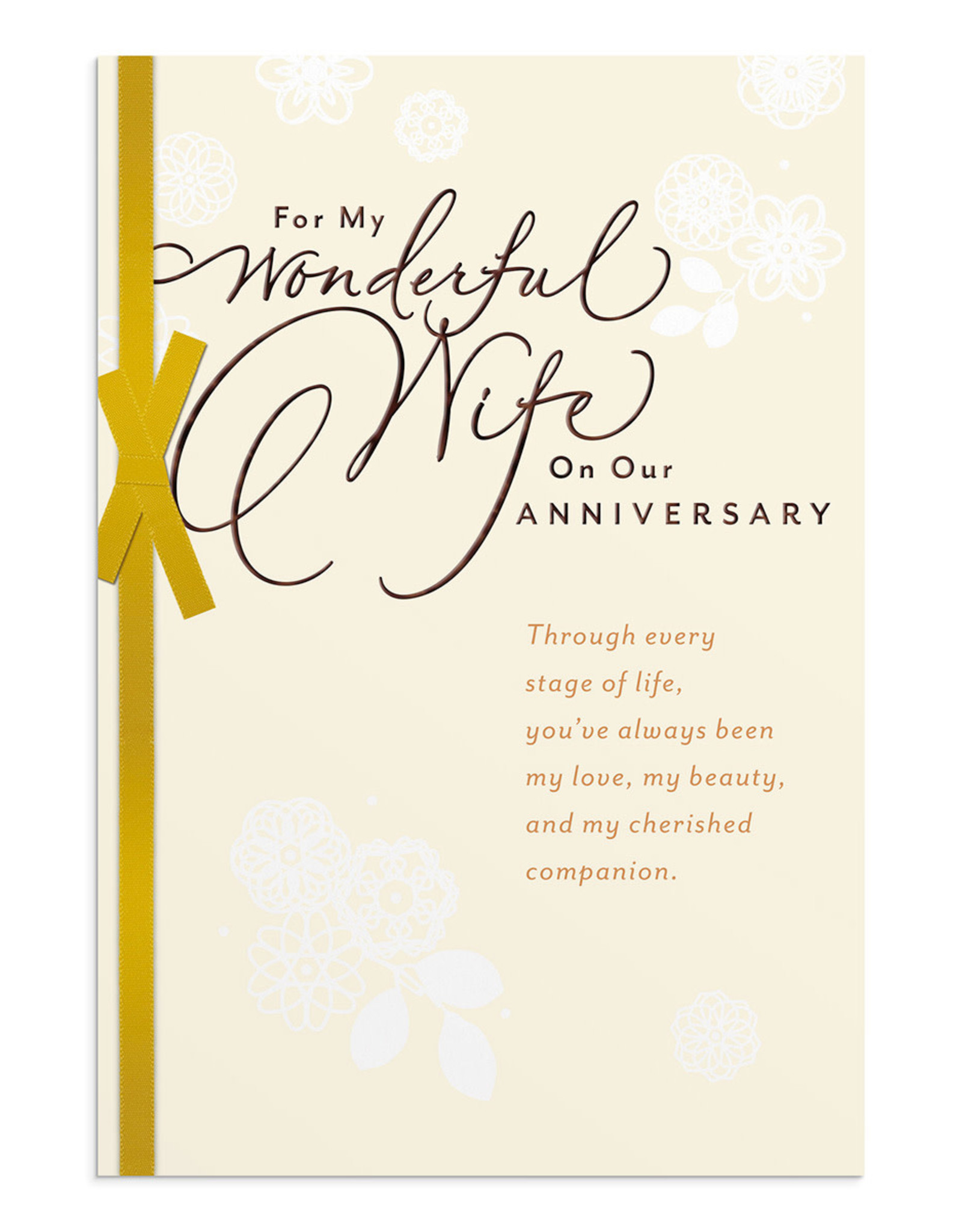 Dayspring Anniversary Card - Wife - Through Every Stage