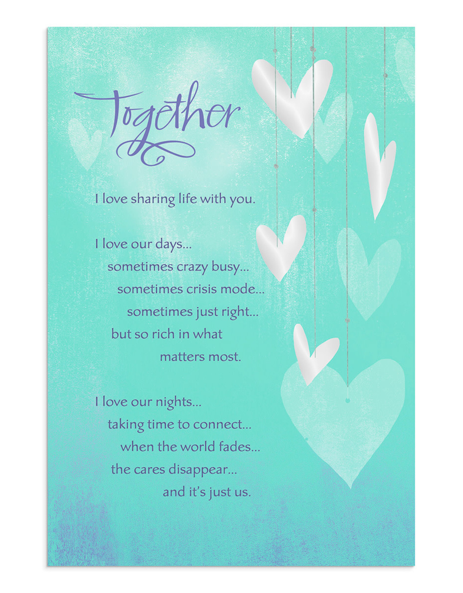 Dayspring Anniversary Card - Our Life Together