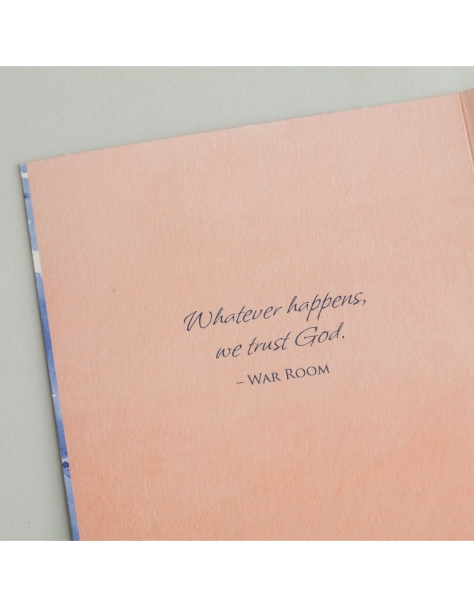 Dayspring Praying for You Card - The Lord Goes Before You