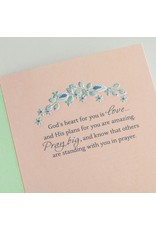 Dayspring Praying for You Card - Focus Your Heart on Him