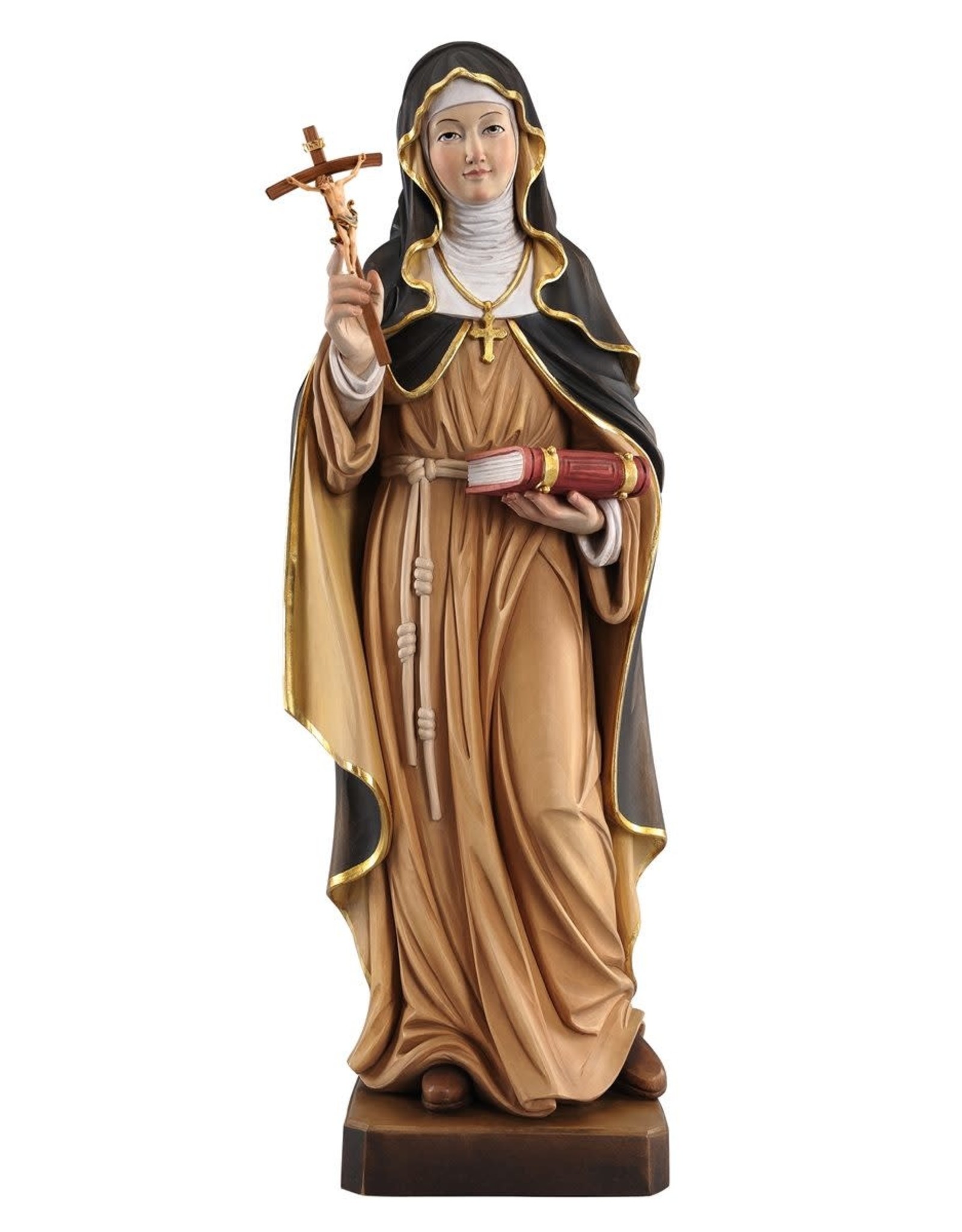 Pema Statue - St. Monica (Hand-Carved in Italy, 35")