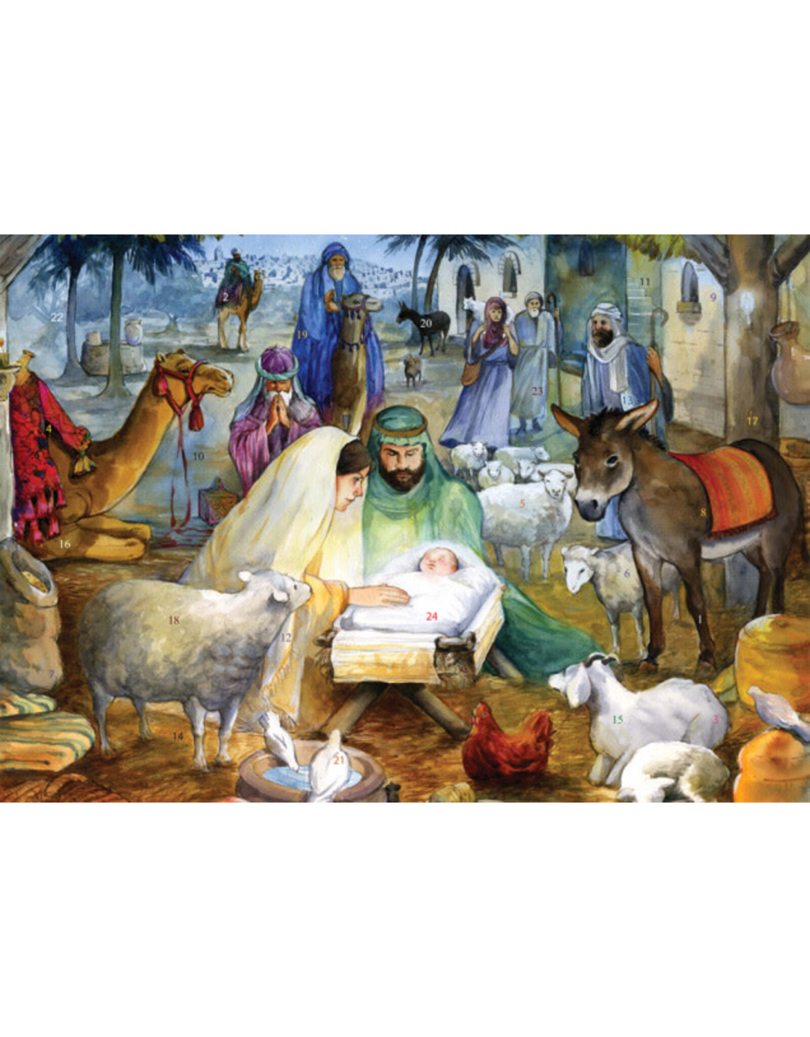 Vermont Christmas Company Advent Calendar - Newborn Child
