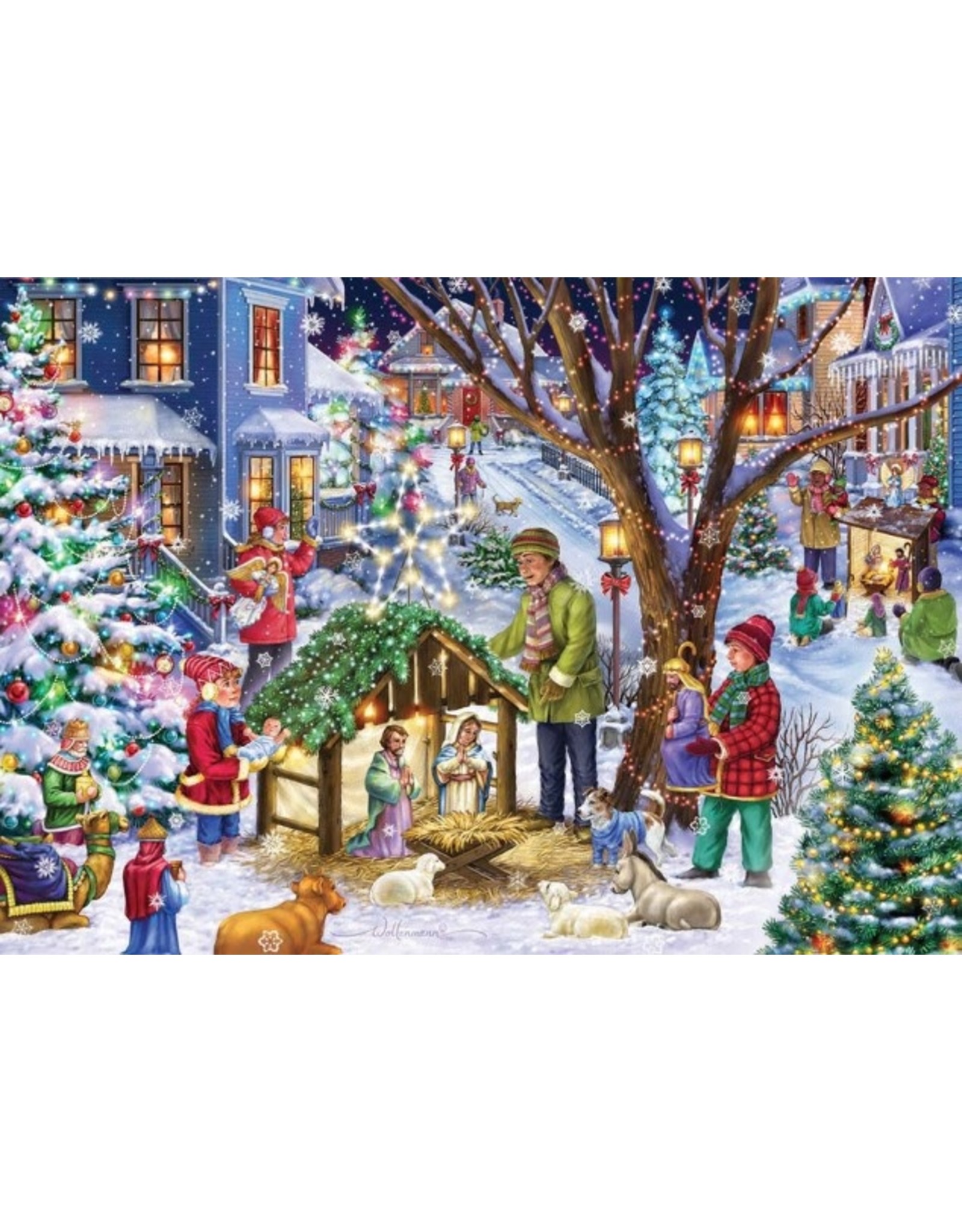 Vermont Christmas Company Advent Calendar - Neighborhood Nativity