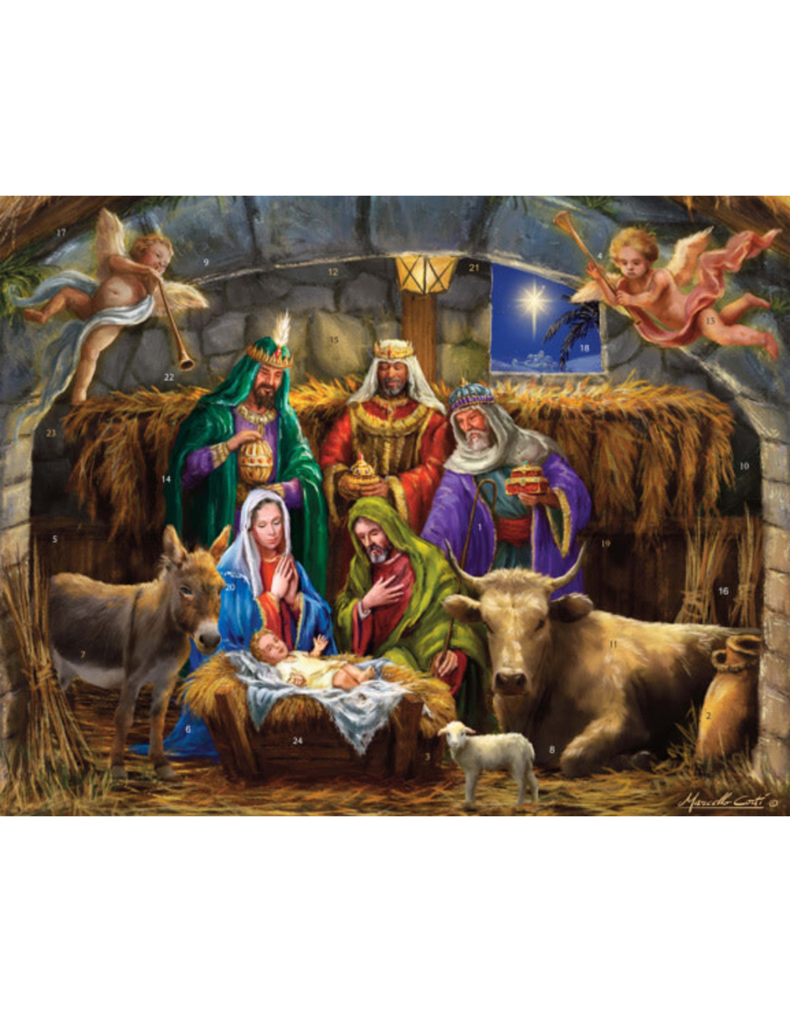 Vermont Christmas Company Advent Calendar - In the Manger