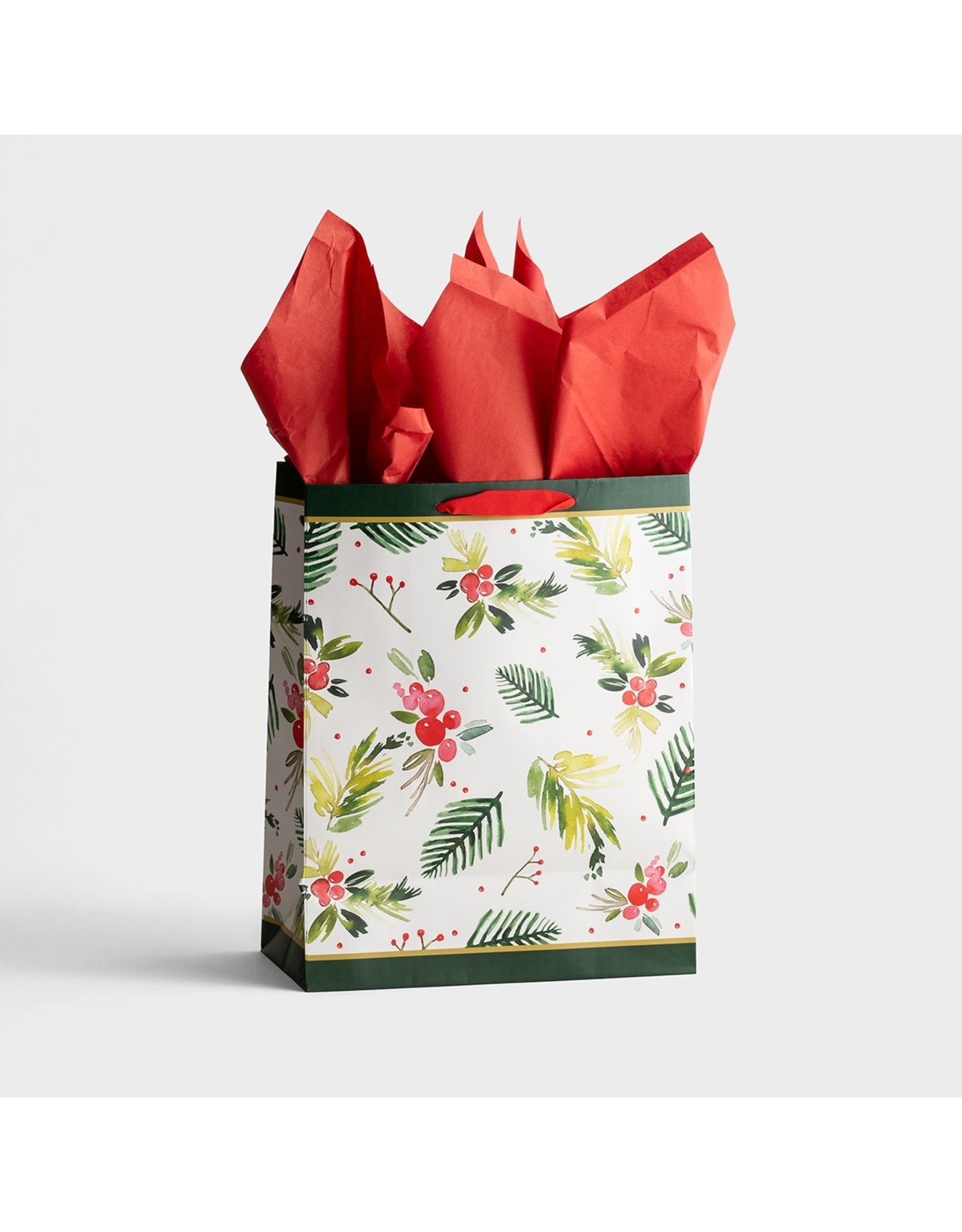 Dayspring Christmas Gift Bag - Be Still (Large)