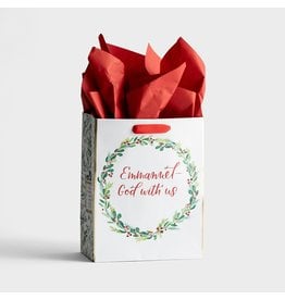 Dayspring Christmas Gift Bag - Emmanuel, God with Us (Medium)