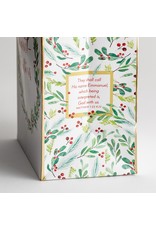Dayspring Christmas Gift Bag - Emmanuel, God with Us (Medium)