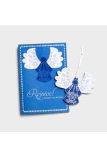 Dayspring Christmas Ornament Card - Rejoice!