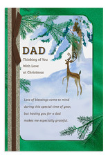 Dayspring Christmas Card - Dad, Thinking of You with Love