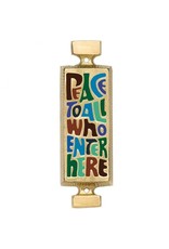 Terra Sancta Door Plaque - Peace to All Who Enter