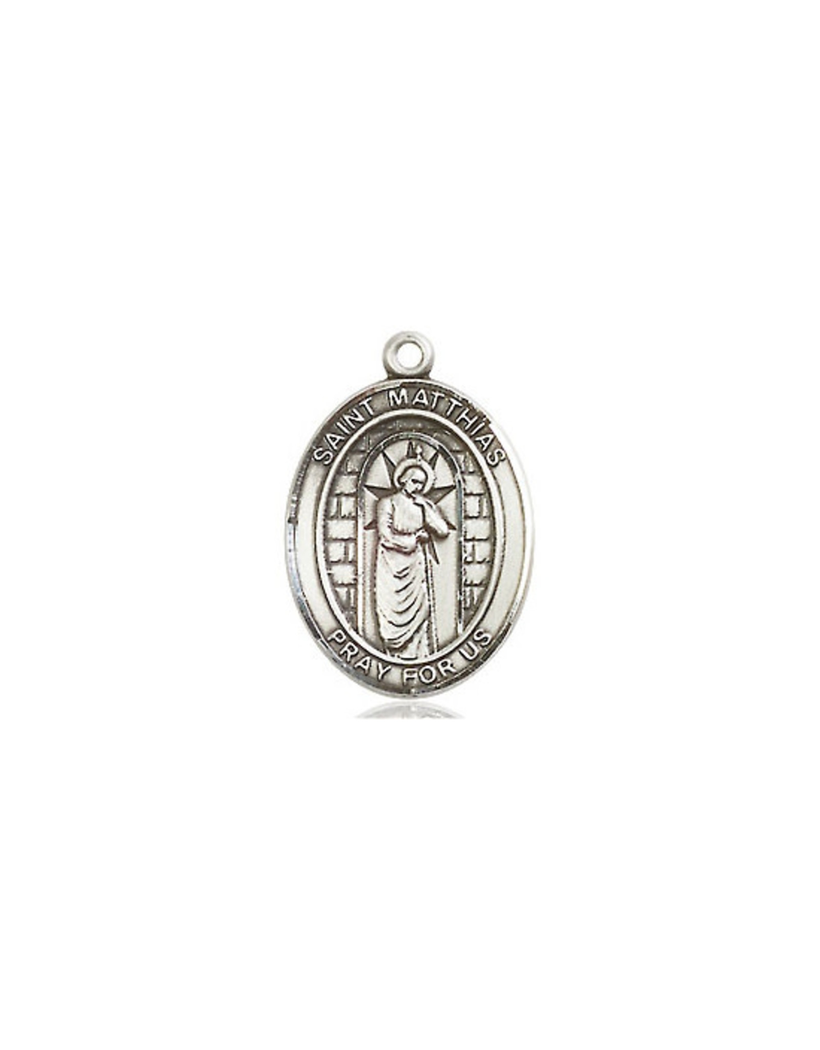 Bliss St. Matthias the Apostle Medal, Pewter