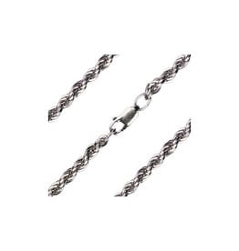 Bliss Chain - Sterling Silver, French Rope - 20