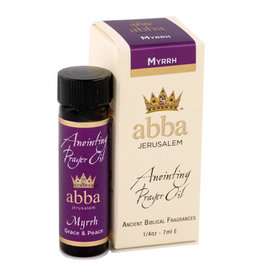 Abba Oil Anointing Oil - Myrrh (Grace & Peace) 0.25 oz