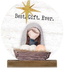 Blossom Bucket Mary & Baby Jesus - "Best Gift Ever"