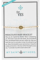 The Say Yes - Miraculous Medal Bracelet by My Saint My Hero