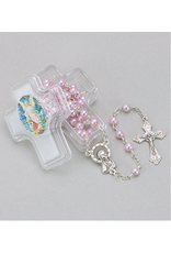 Malhame Regina Rosary in Keepsake Guardian Angel Box