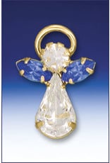 Malhame Regina Birthstone Angel Pins (Austrian Crystal)