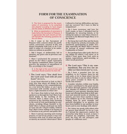 Catholic Book Publishing Examination of Conscience Cards (30)