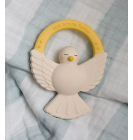 Shining Light Holy Spirit Dove Natural Rubber Teether