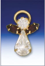 Malhame Regina Birthstone Angel Pins (Austrian Crystal)