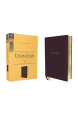 Zondervan KJV, Thompson Chain-Reference Bible, Leathersoft, Burgundy, Red Letter, Comfort Print