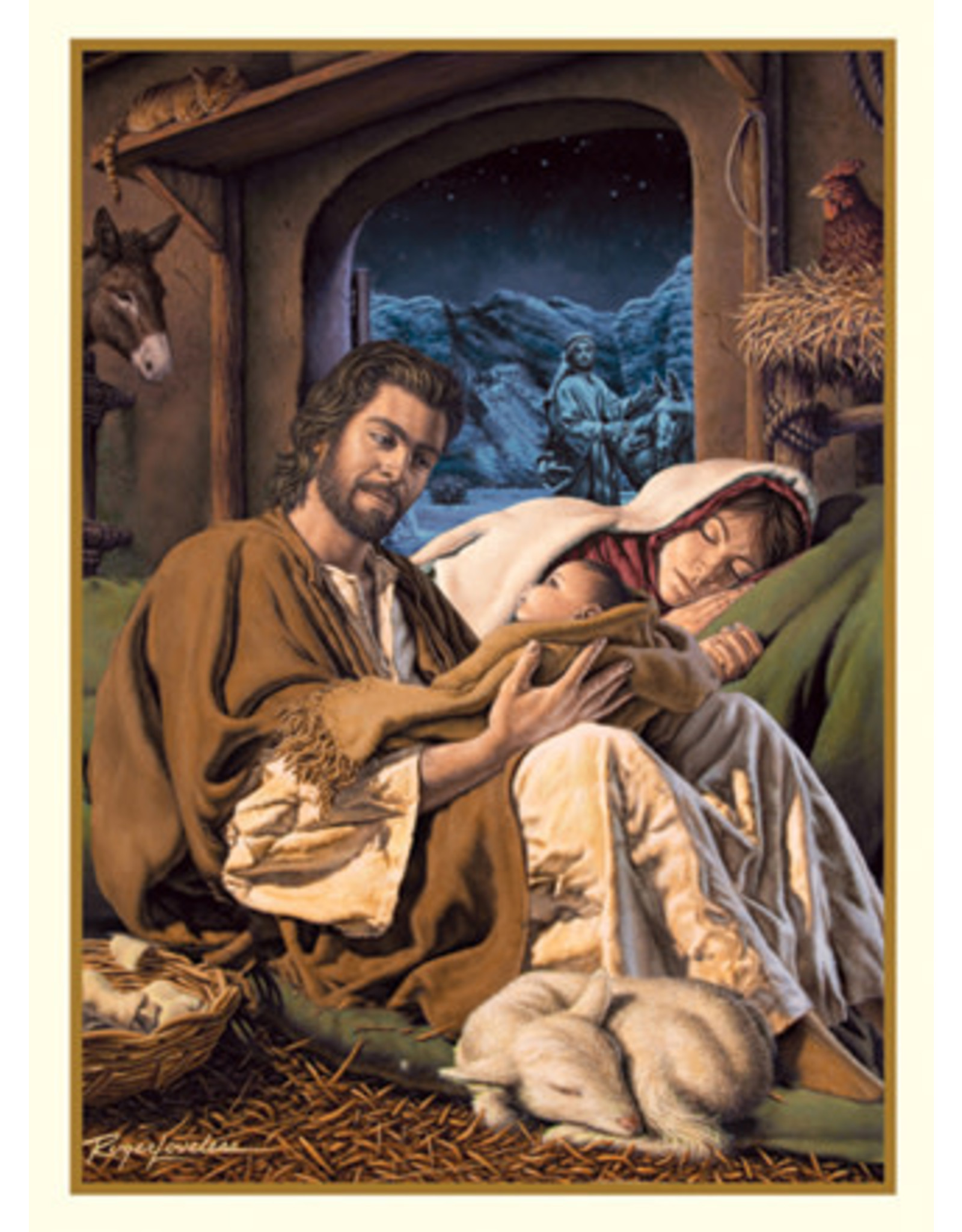 Barton Cotton Boxed Christmas Cards from Priest - The Holy Family (25)