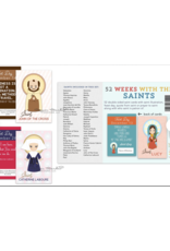 Meyer Market Designs 52 Weeks with the Saints (Saint Flash Cards)