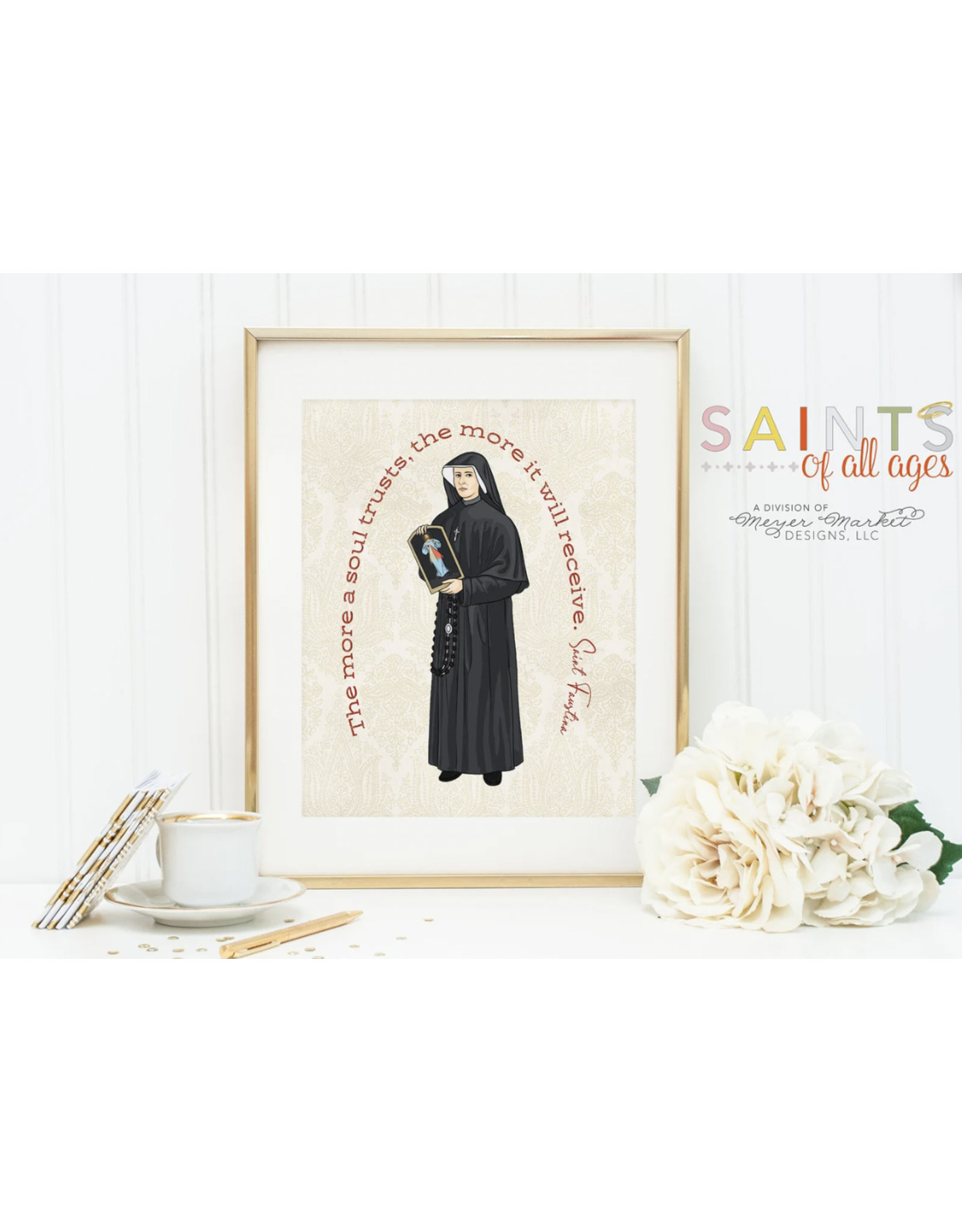 Meyer Market Designs Saint Print 8x10