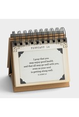 Dayspring Perpetual Calendar (Day Brightener) - Prayers & Blessings