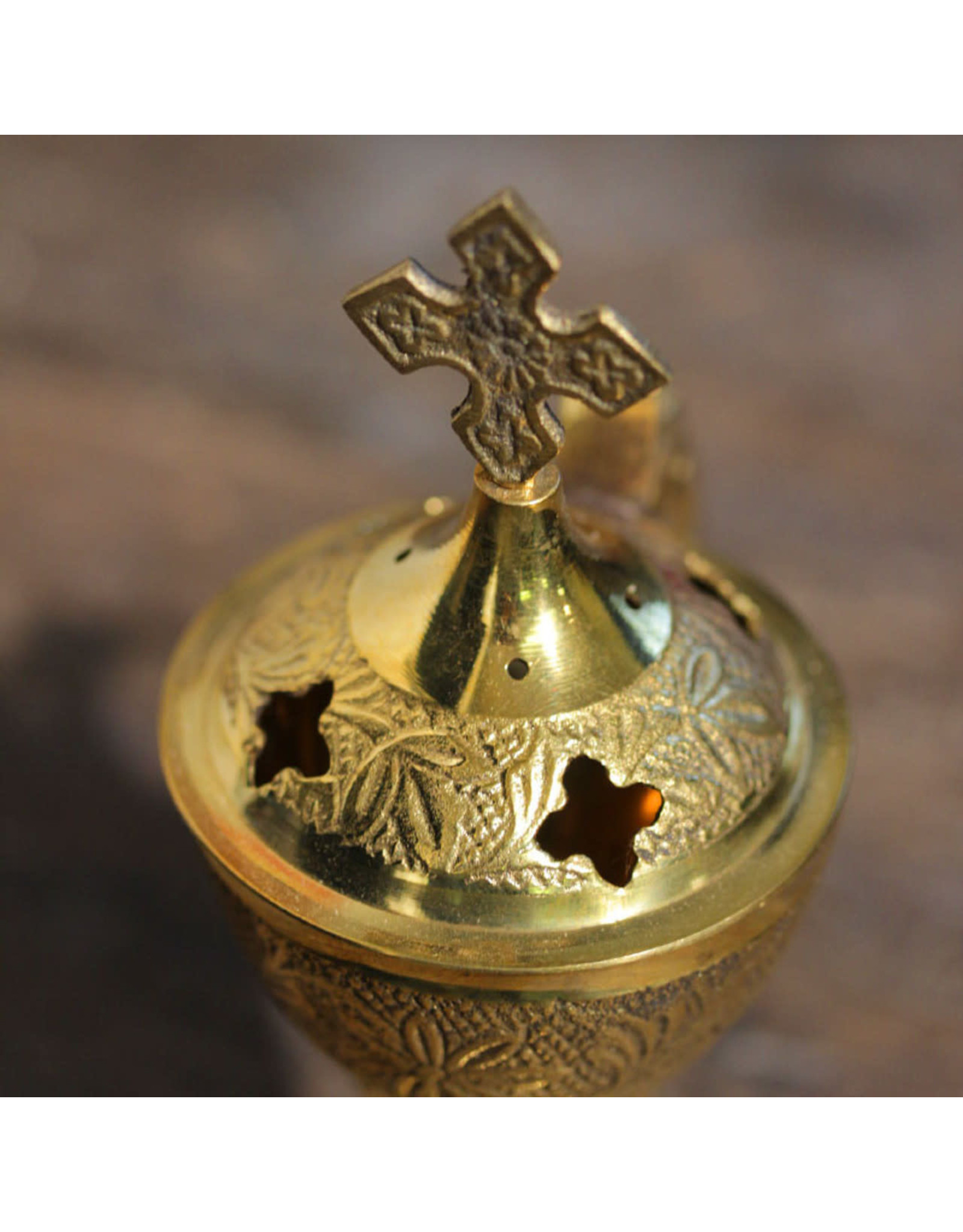 Deluxe Smokeless Incense Burner - Candle Censer for Home Prayer