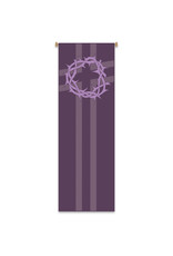 Slabbinck Banner - Lent: Crown of Thorns, Purple