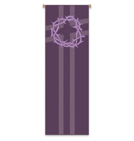 Slabbinck Banner - Lent: Crown of Thorns, Purple