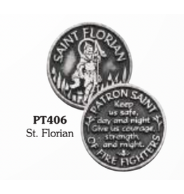 Religious Art Coin - St. Florian